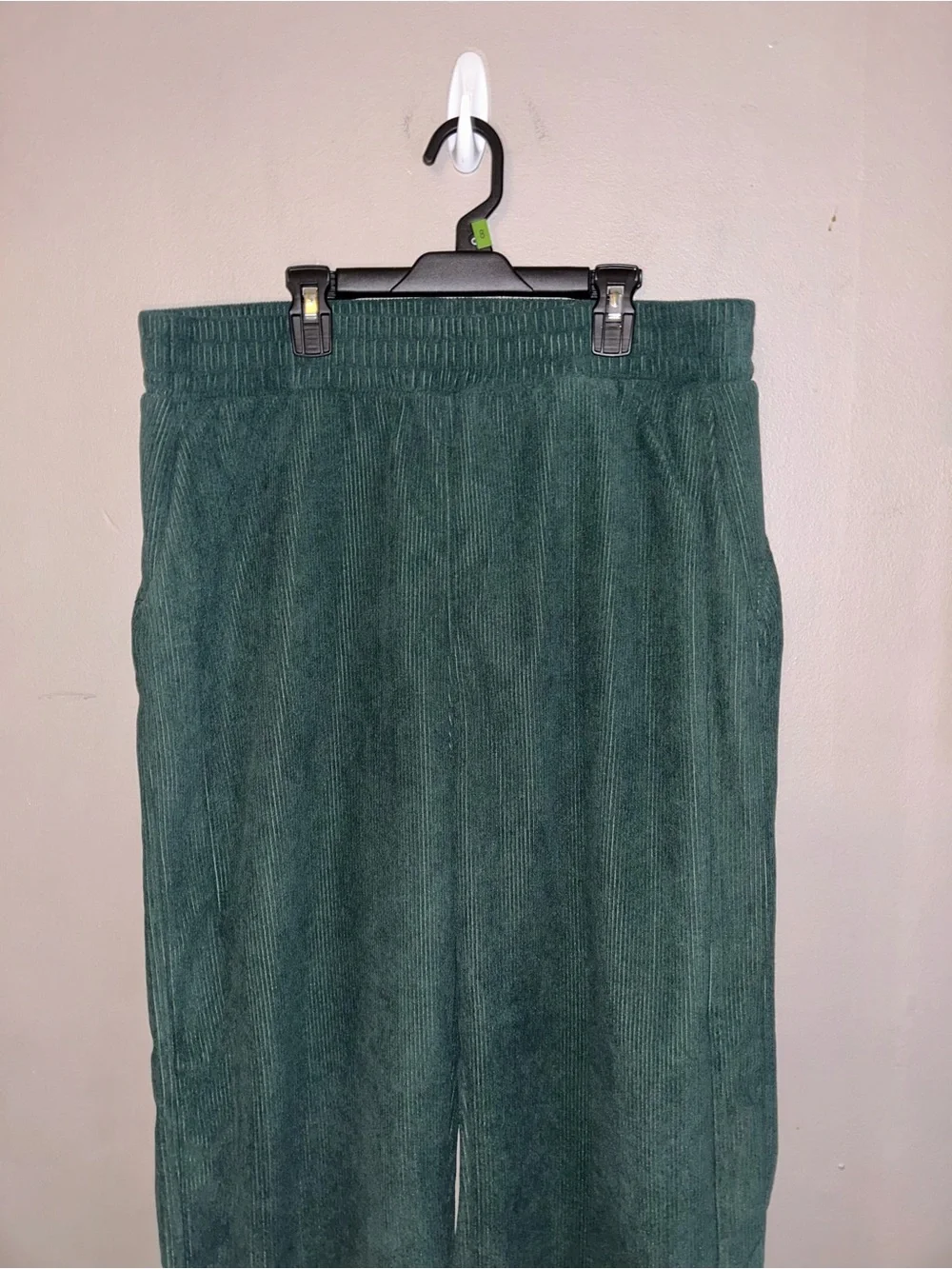 Halara Pants - High Waisted Pocket Straight Leg Baggy Mop Corduroy Casual